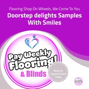 Pay weekly carpets, vinyls and laminate with no credit check from Â£10 per week apply today 01206 692360