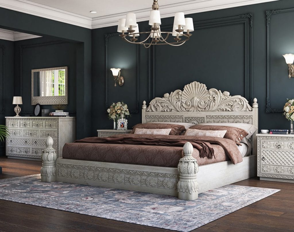 King size bed
