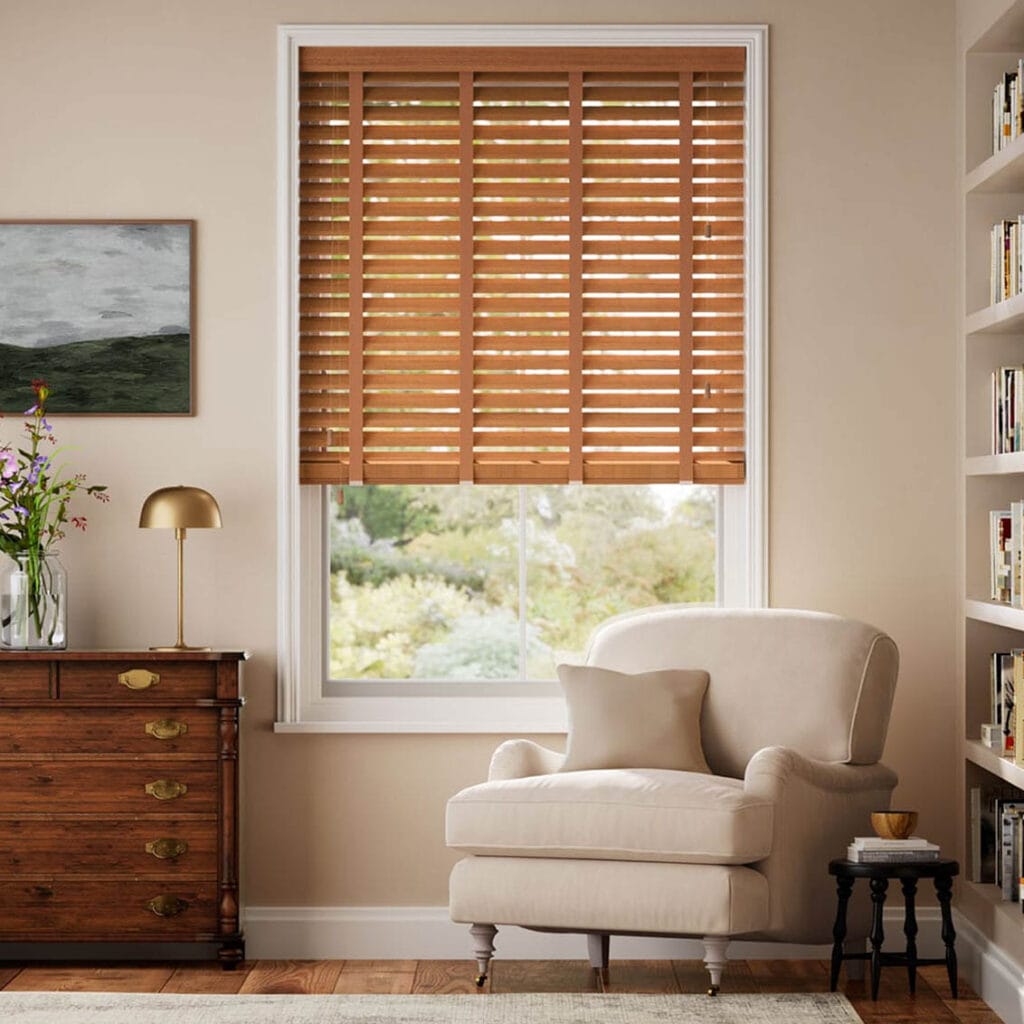 Blinds on Finance 7 blind wood