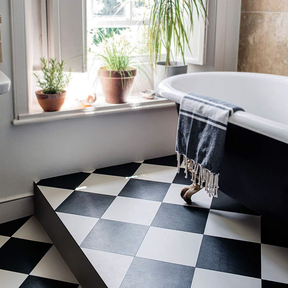 bathroom luxury vinyl flooring
