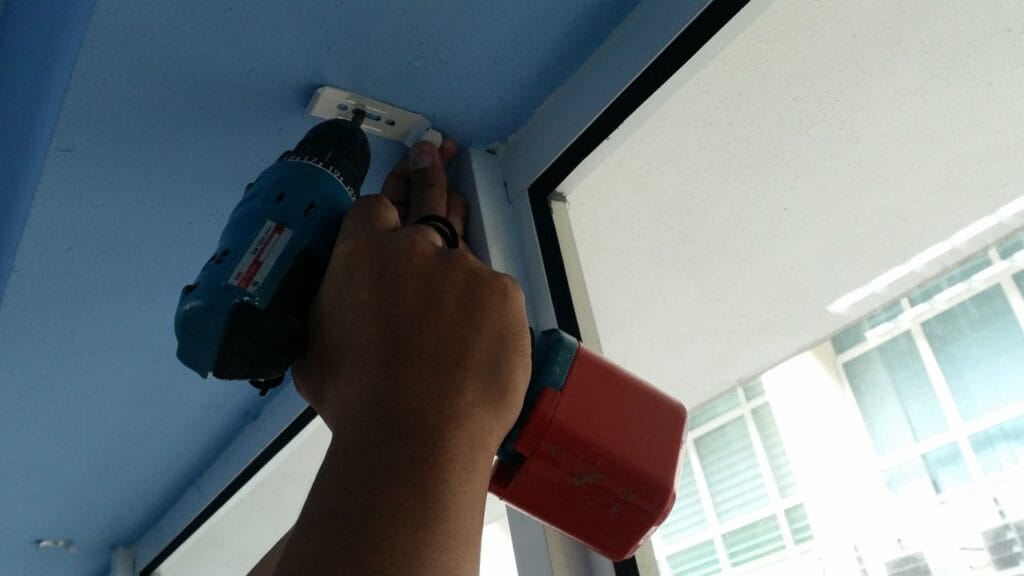 drill the holes