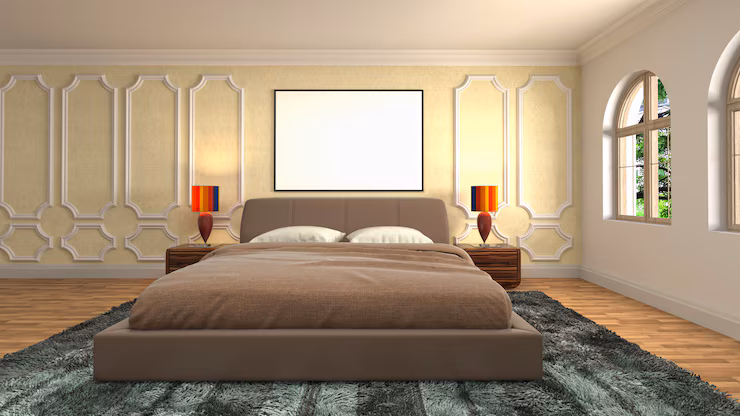fabric bed frame