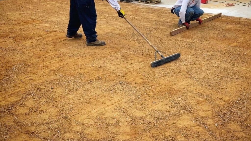 get the surface ready