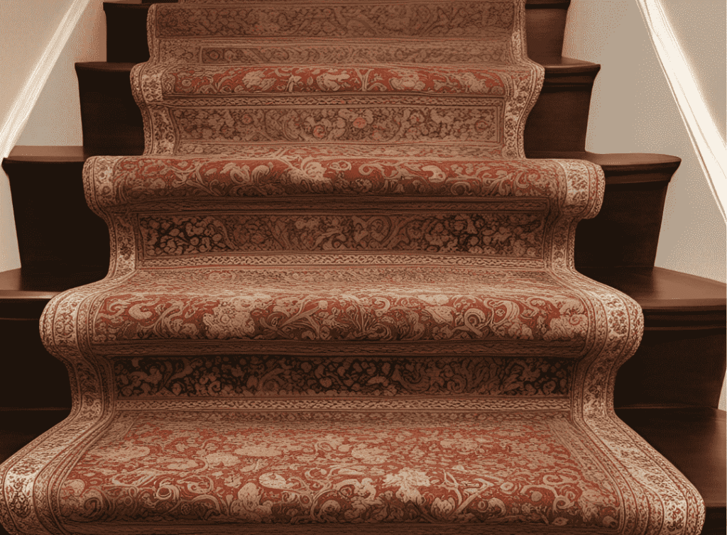kashmir stair carpet