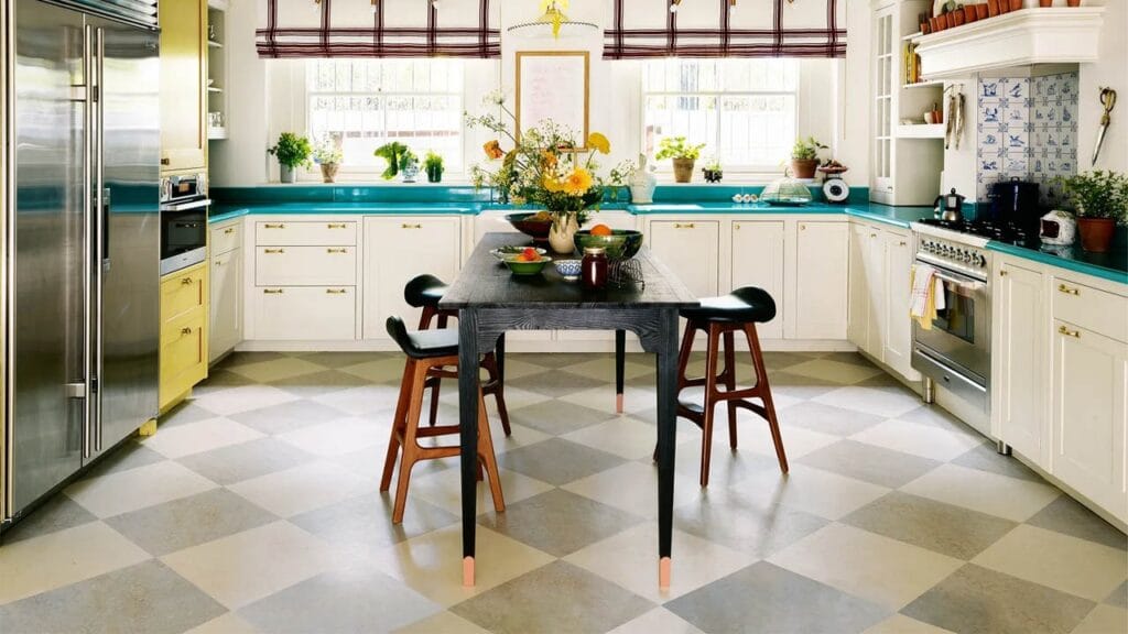 linoumle kitchen flooring