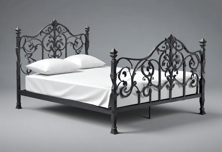metal bed frame