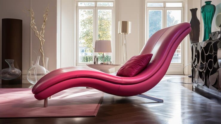 modern chaise lounge