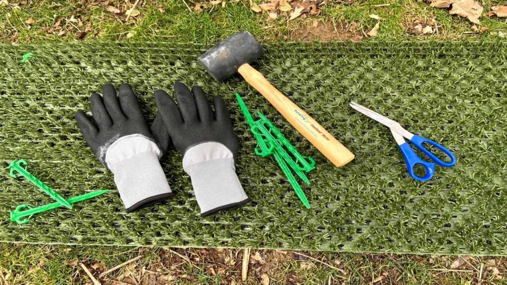 required tools and materials