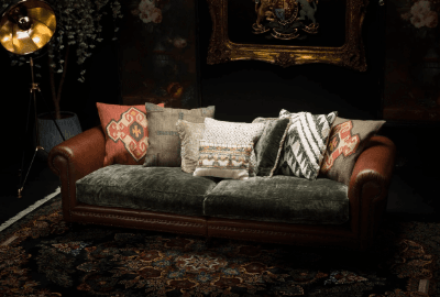 tetrad vintage sofa in living room
