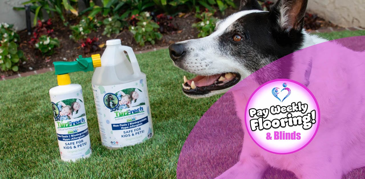 Artificial grass cleaners for dogs