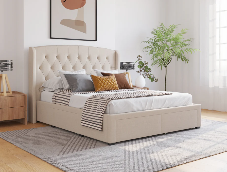Closed Storage bed
