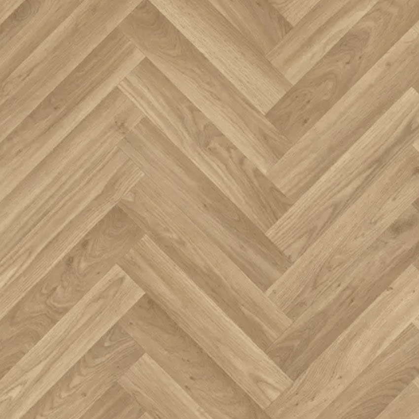 LVT Natural Stick Down Herringbone