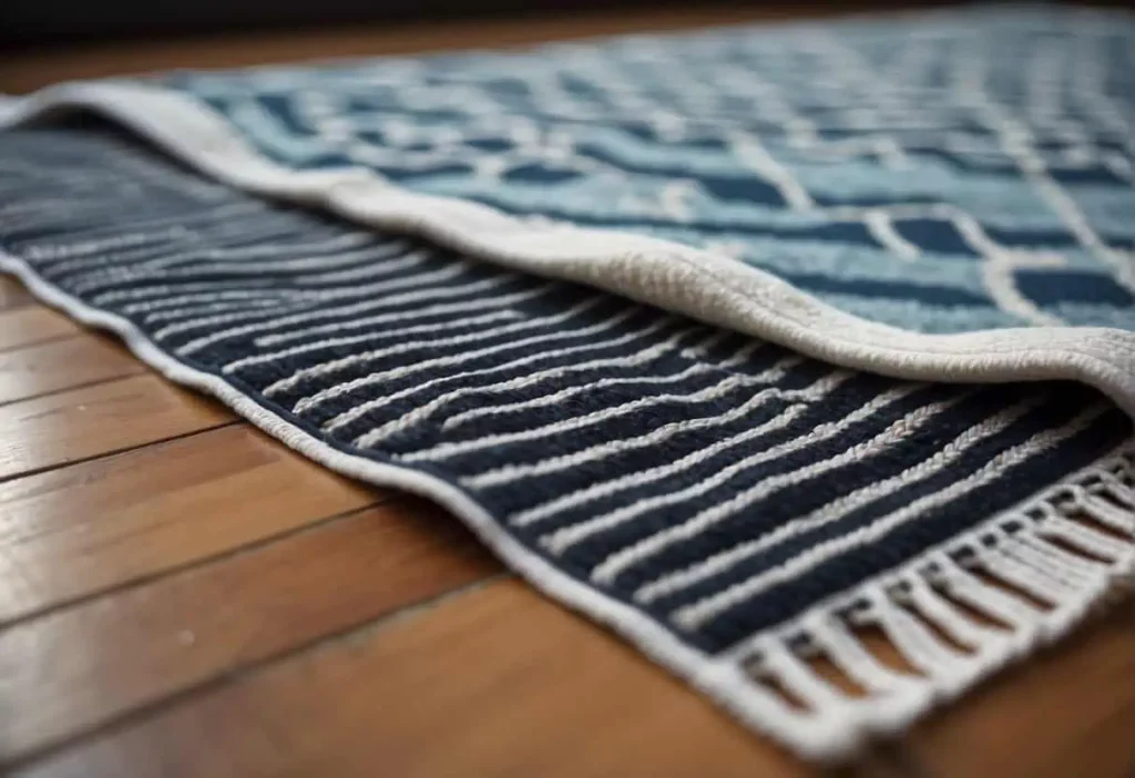 how to dry a rug