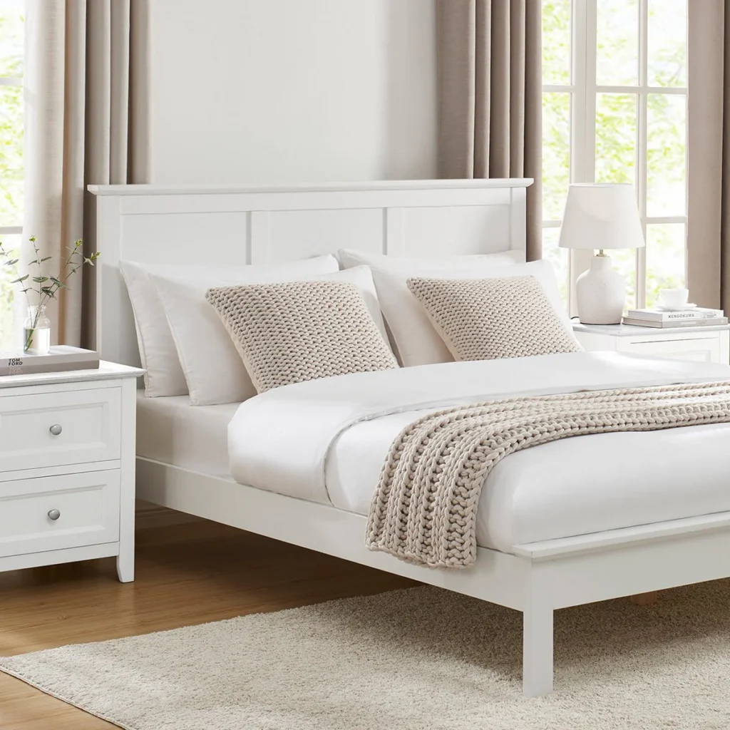 White Bed 8 salcombe bed frame white 878037
