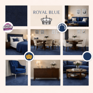 Carpets 34 Royal Blue Mood Board