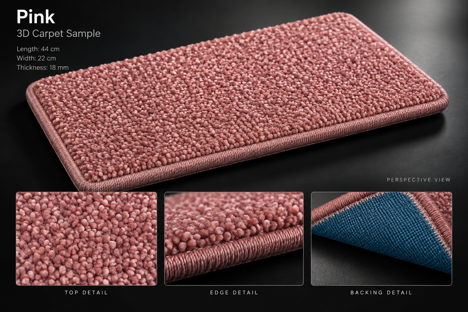 Pink 3D sample
