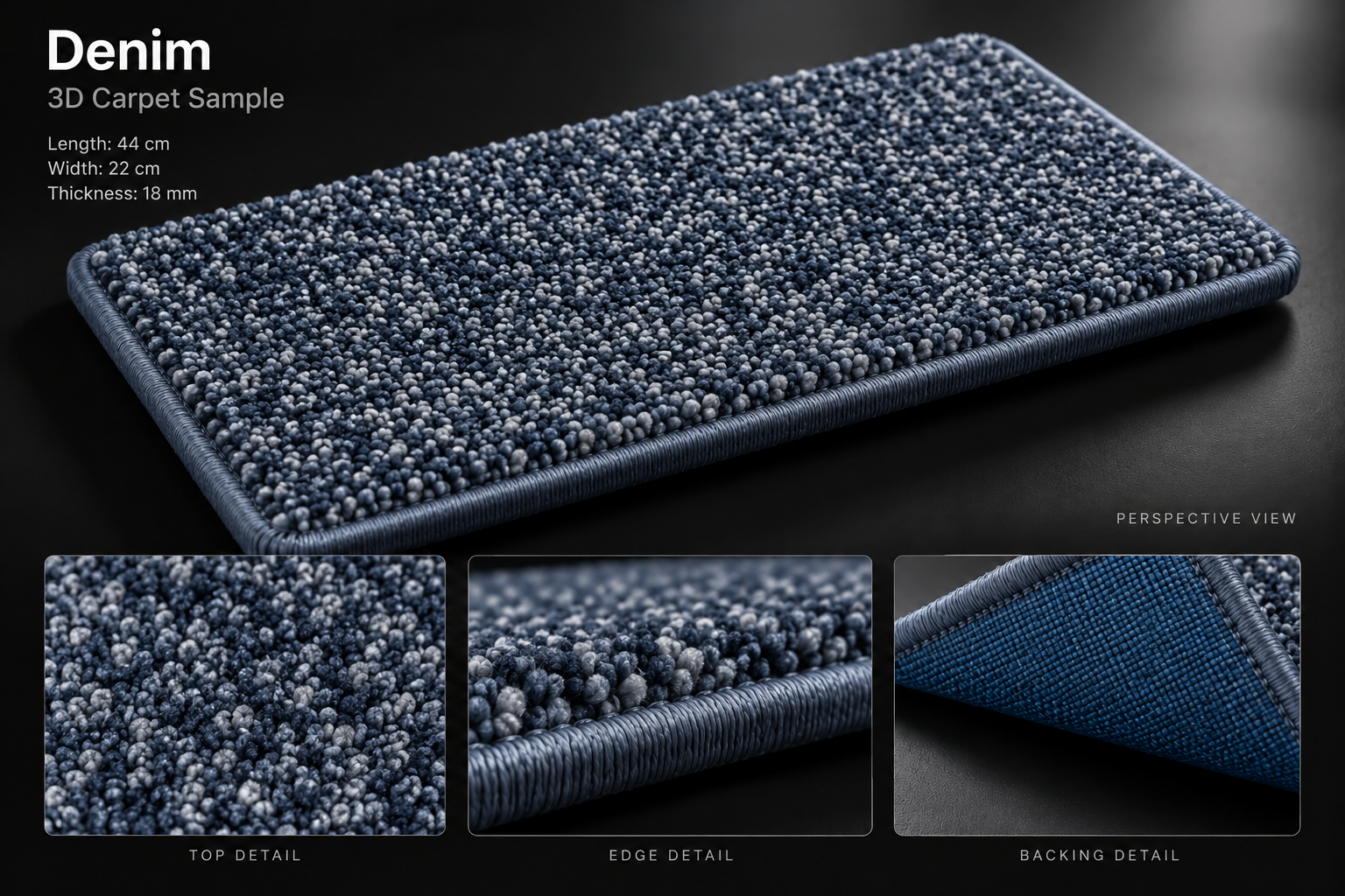 Denim 3D sample