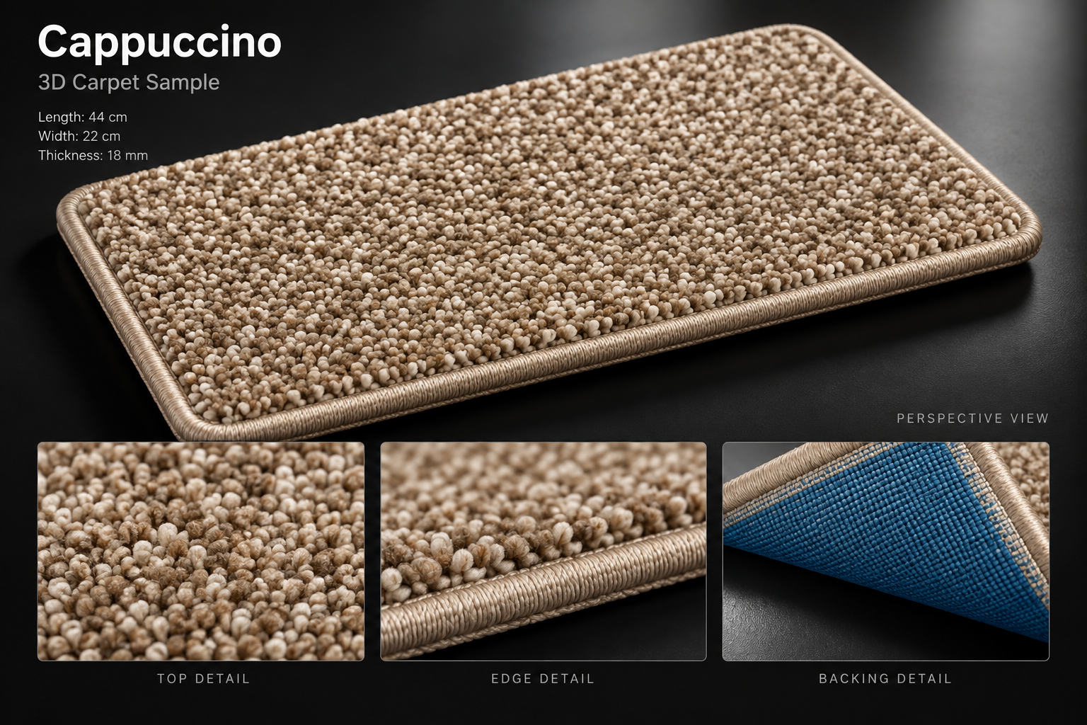 Cappuccino 3D sample