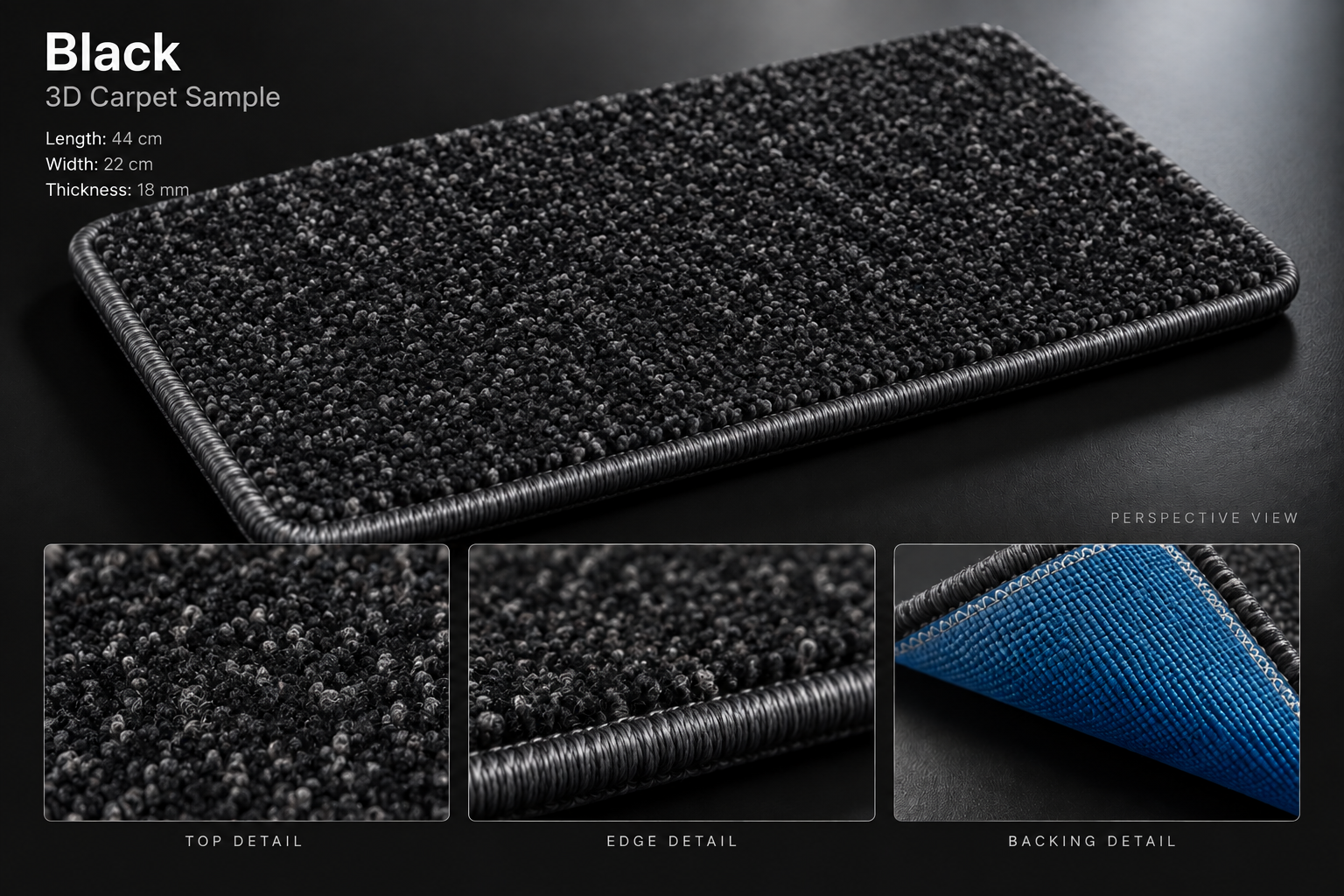 Black 3D sample