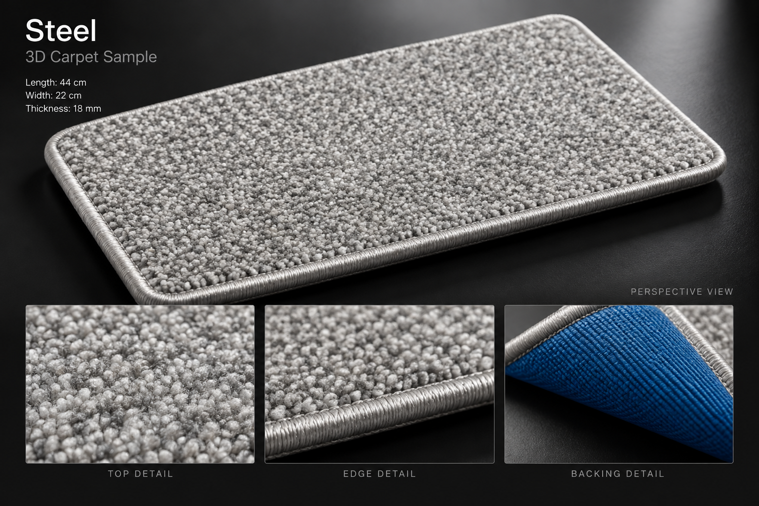 Steel 3D sample