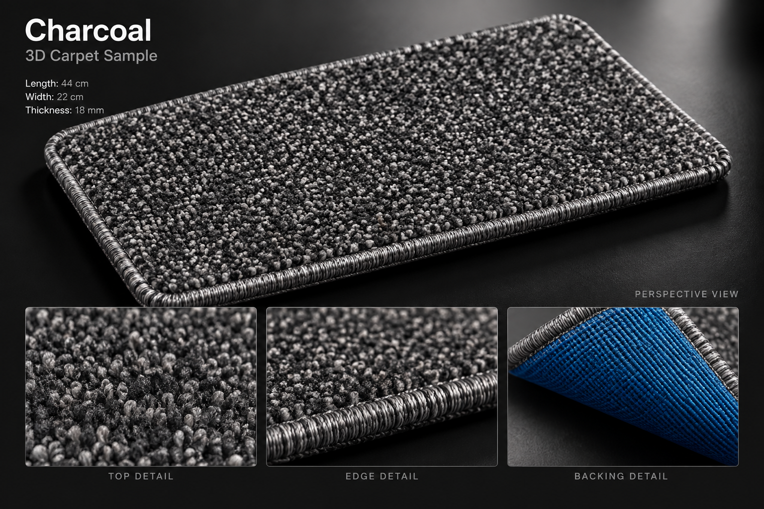 Charcoal 3D sample