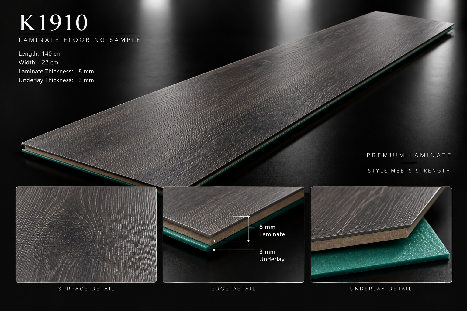 Laminate K1910 3D sample