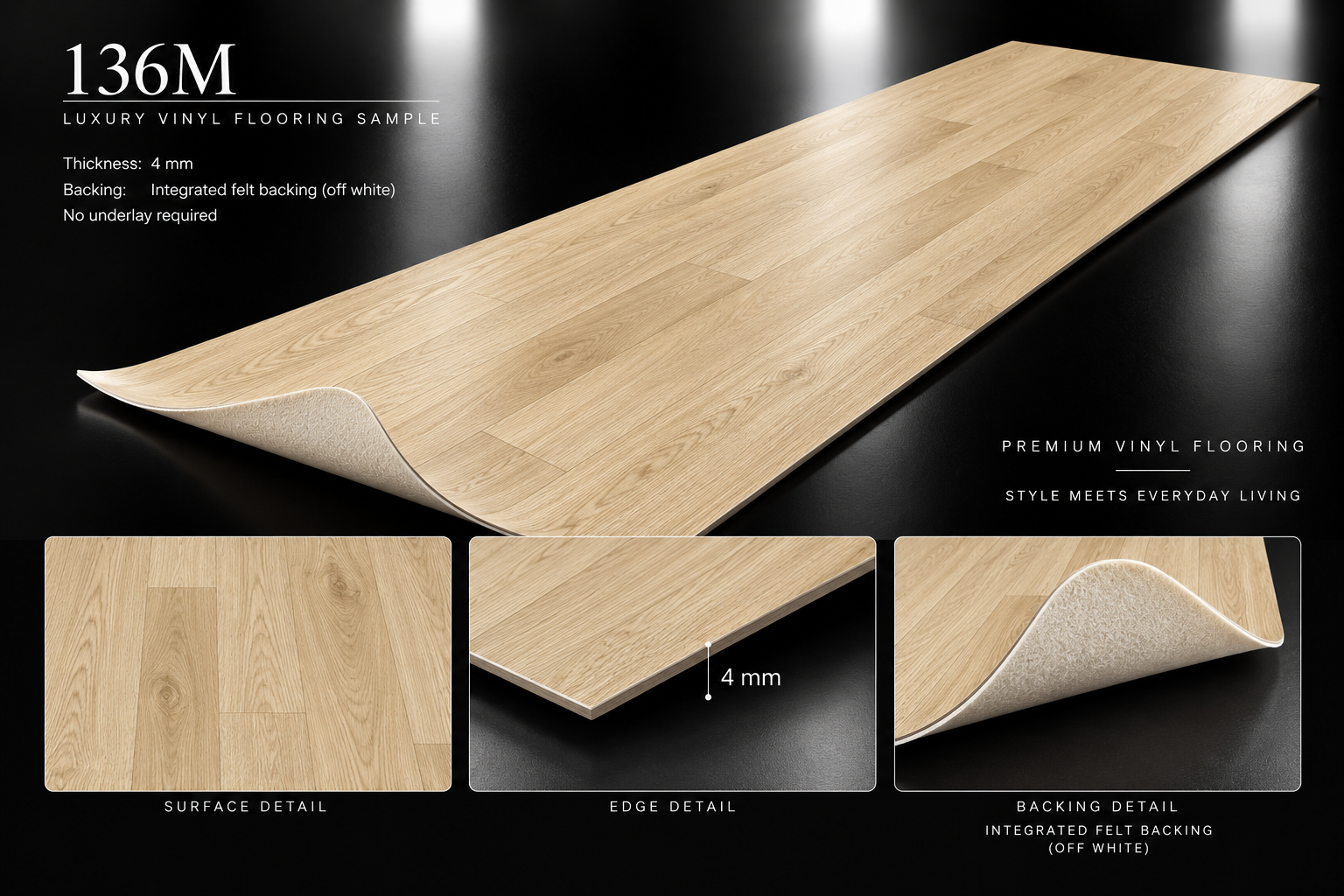 Vinyl 136M 3D sample